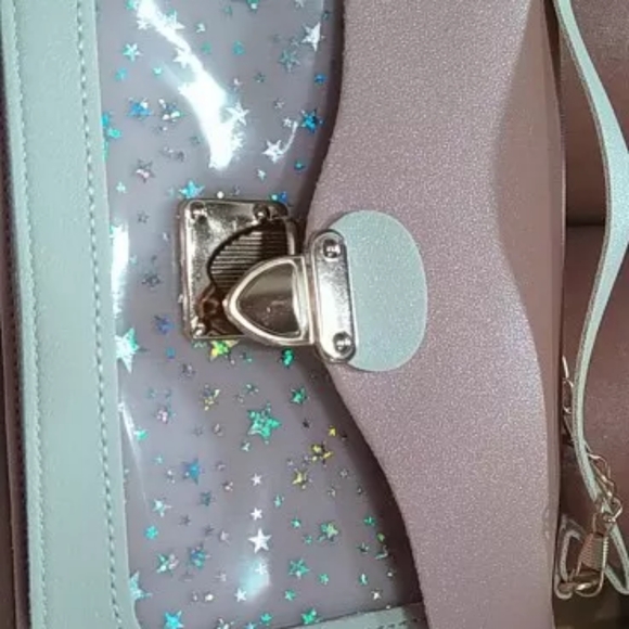 Mini pink crossbody bag - Picture 2 of 2